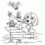Great Dane Dog Coloring Pages Coloring Home