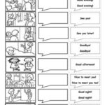 Greetings In Spanish Worksheet Printable