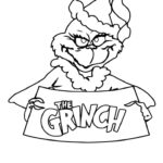 Grinch Coloring Pages Free Printable Coloring Pages
