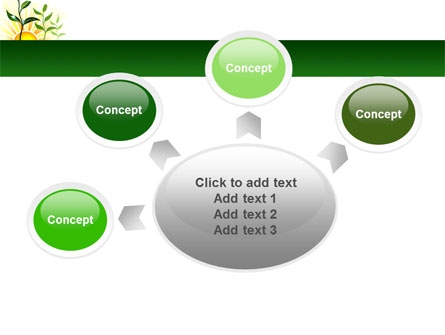 Growing Presentation Template For PowerPoint And Keynote PPT Star