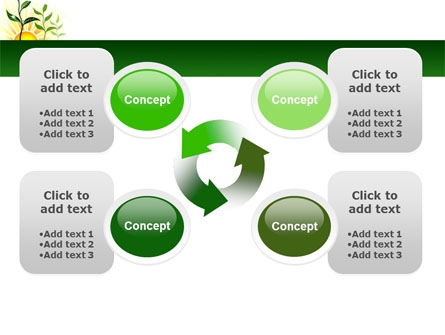 Growing Presentation Template For PowerPoint And Keynote PPT Star