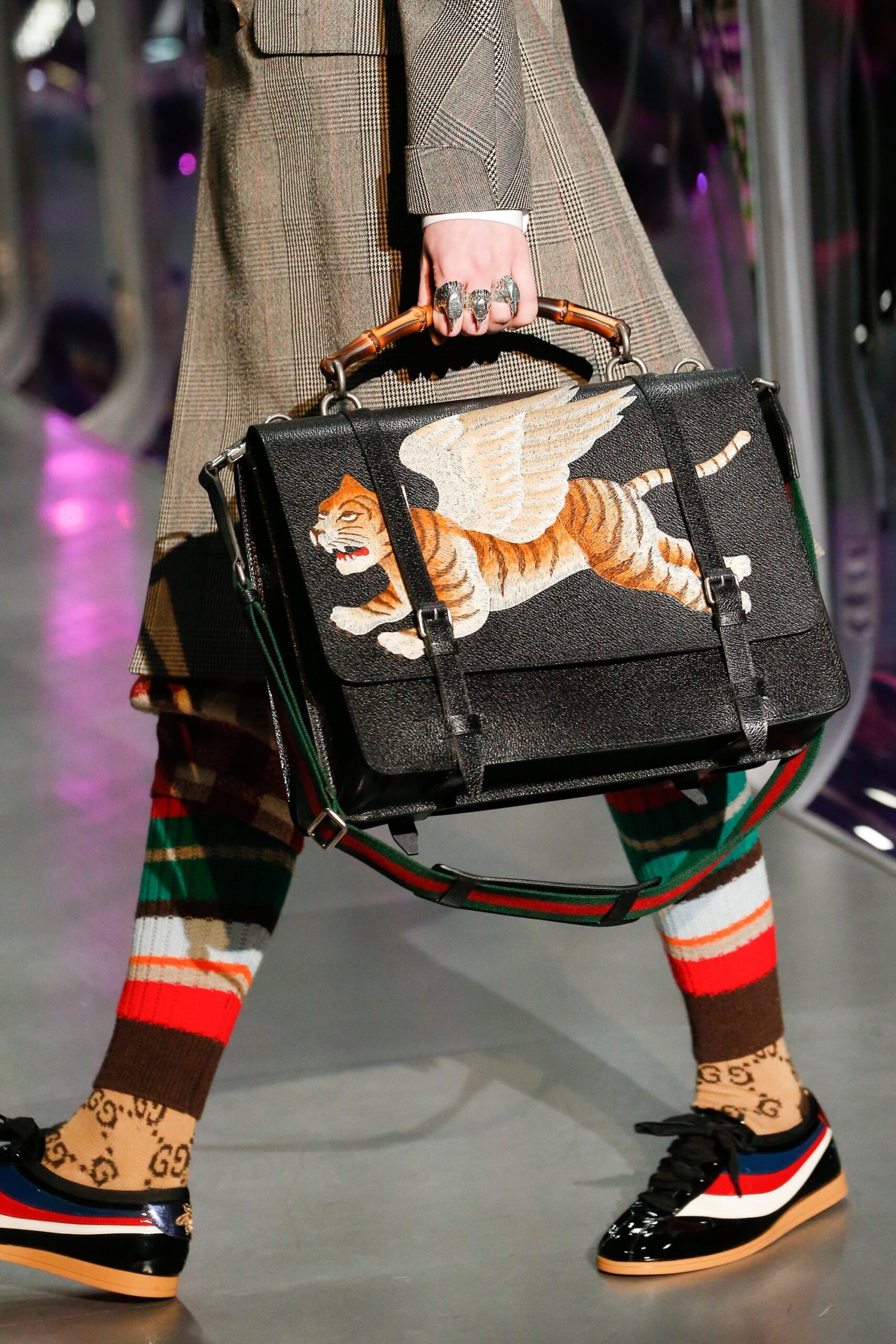 Gucci Bag Tiger Print Semashow