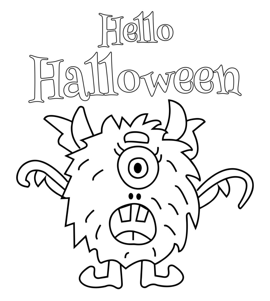 Halloween Coloring 15 Free PDF Printables Printablee