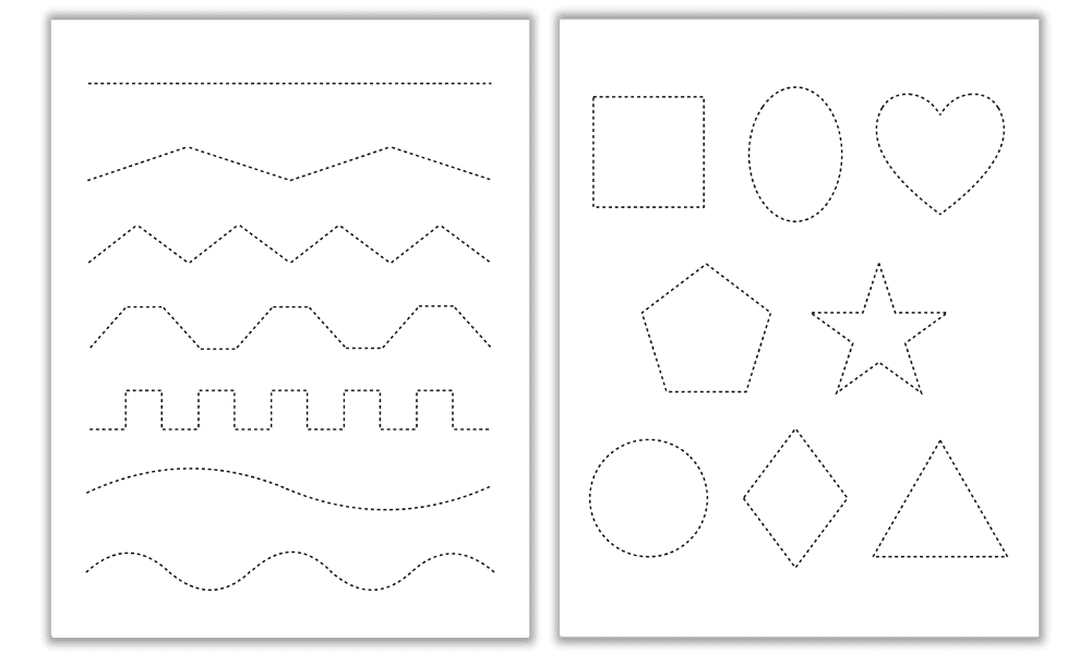printable worksheet for 2 years old
