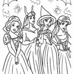 Halloween Disney Coloring Pages Free Printable Coloring Pages