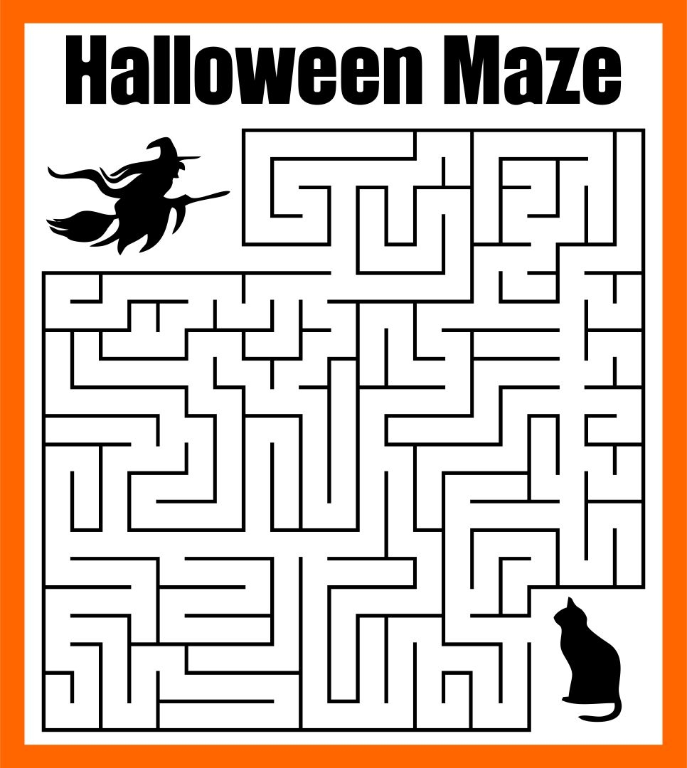 Halloween Games And Puzzles 15 Free PDF Printables Printablee