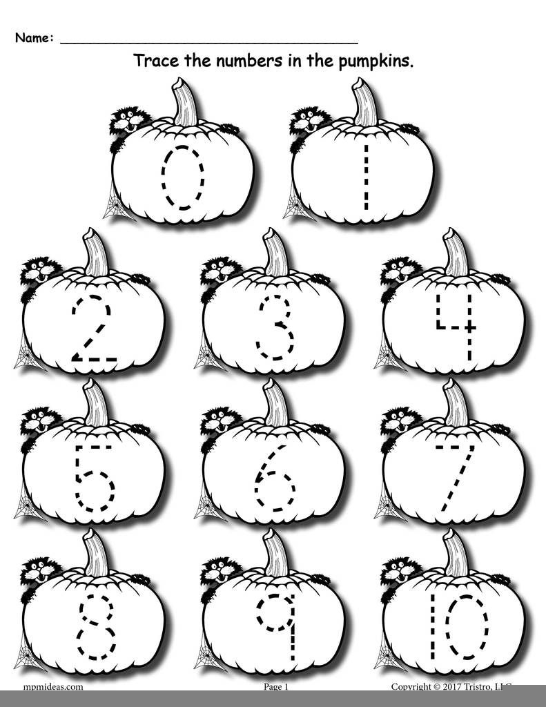 halloween worksheets for preschool