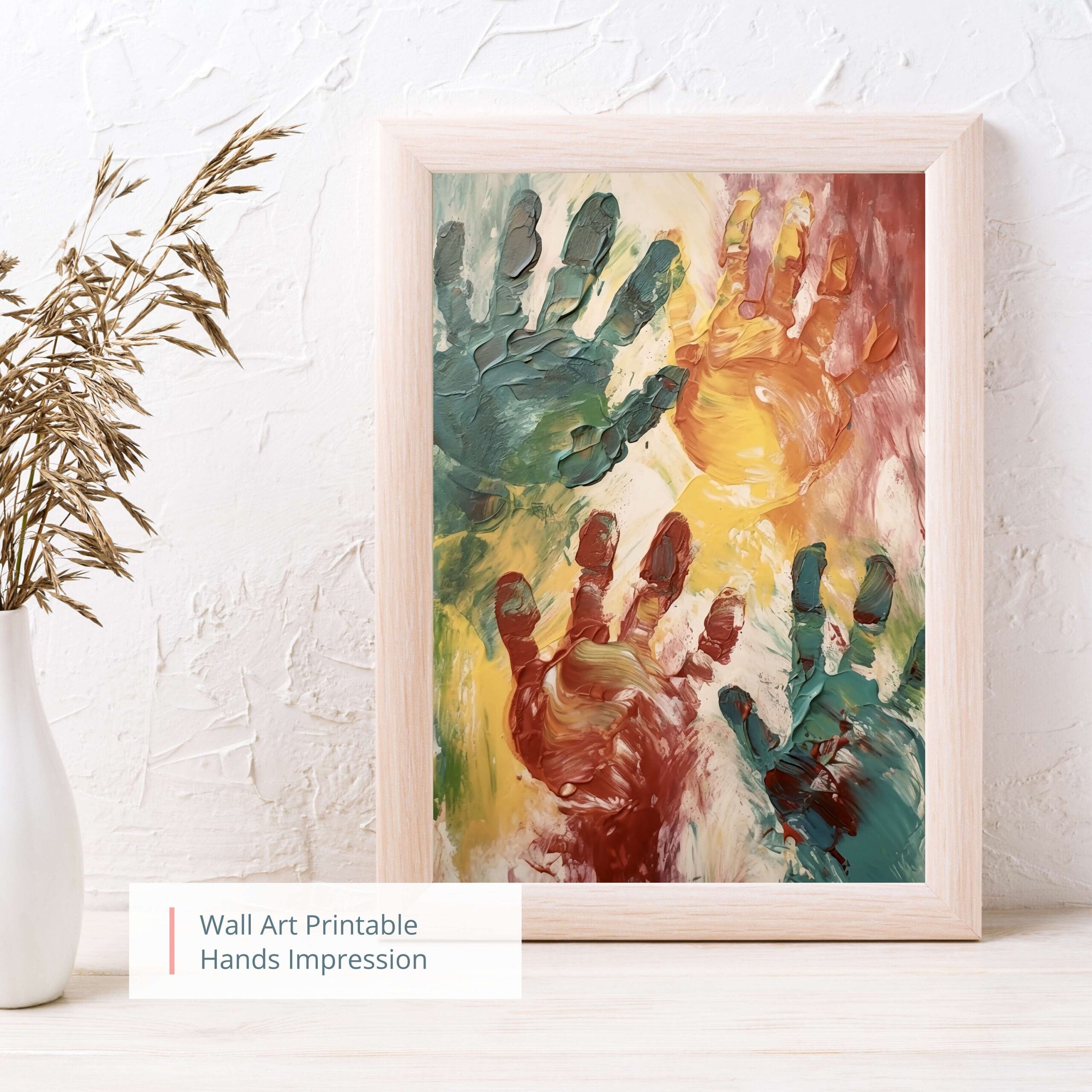 Handprint Art Family Hand Print Kit Included Hands Impression 