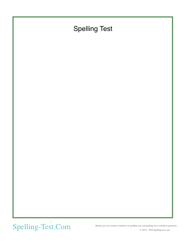 Handwriting Wordtracer Worksheet Generator Maker Free 