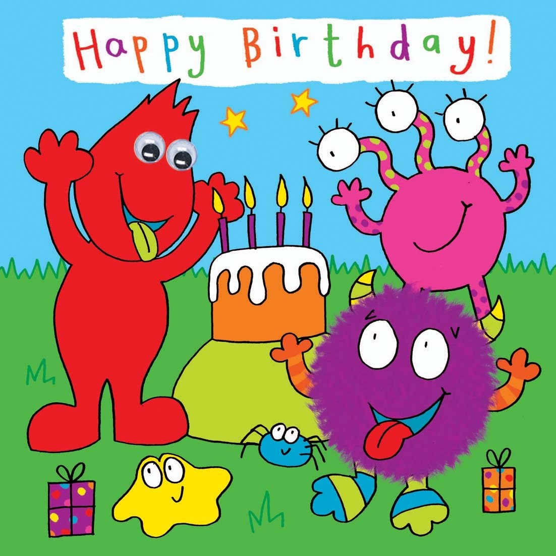 Happy Birthday Card Printable Kids