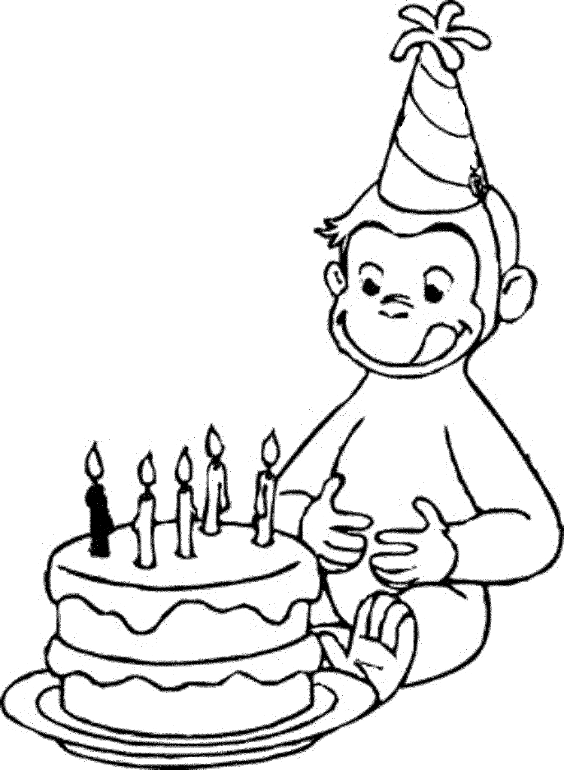 Birthday Coloring Pages