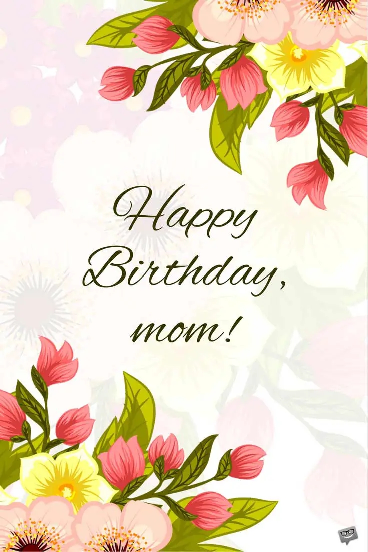 free printable birthday card for mom