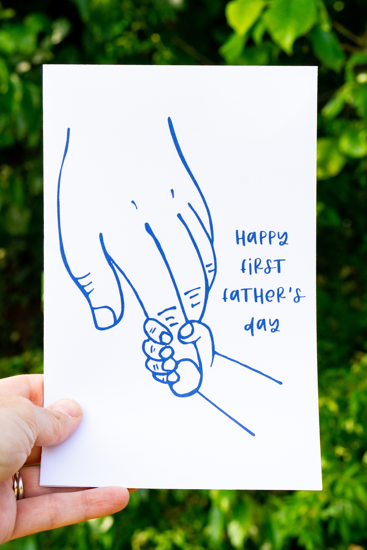 free printable colouring father's day cards