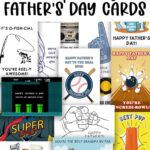 Happy fathers day printable cards featured Mom Envy