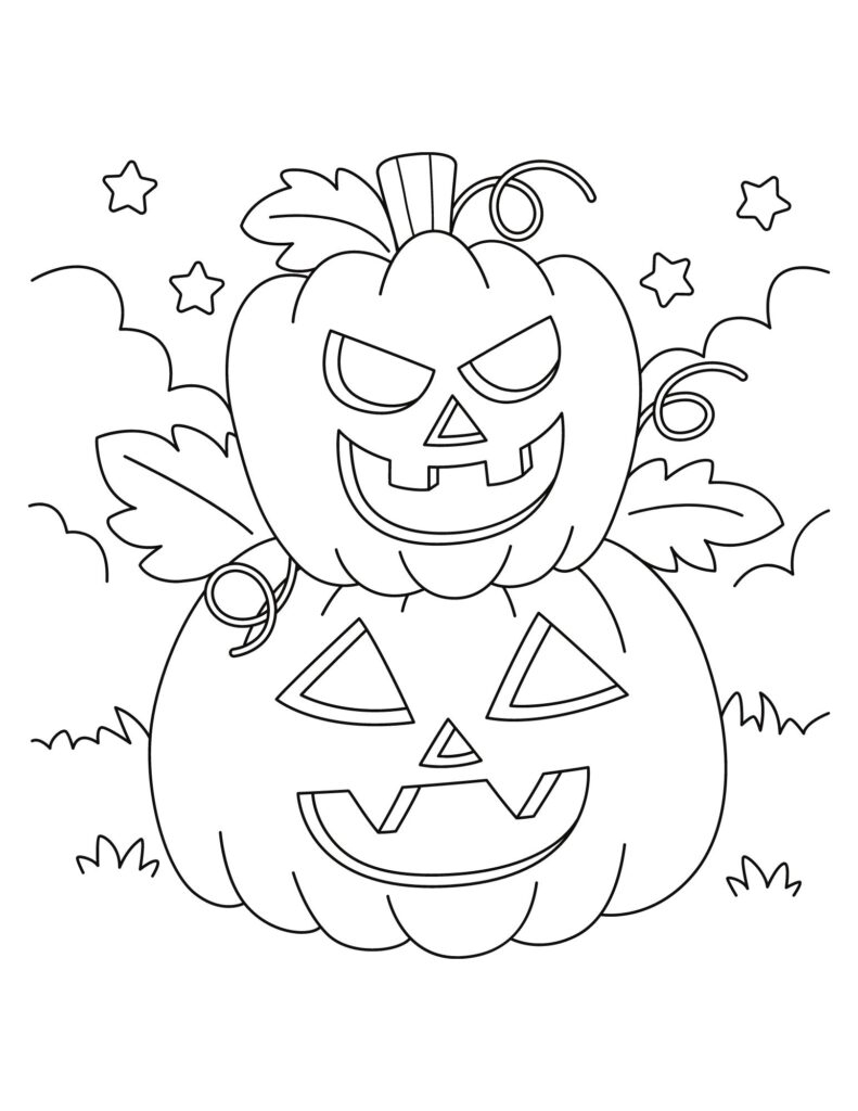 free halloween coloring pages