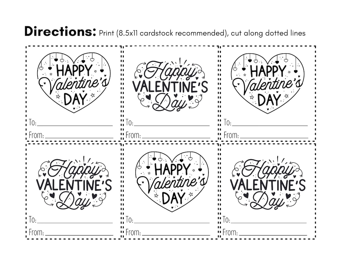 free printable black and white mother's day cards