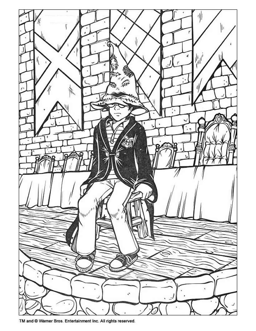 Harry Potter Coloring Pages Hellokids