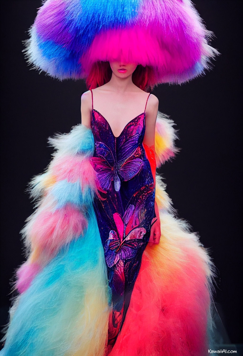Haute Couture Fashion Design In Midjourney AI Kawaii AI