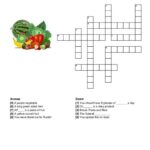 Healthy Eating Crossword Puzzle