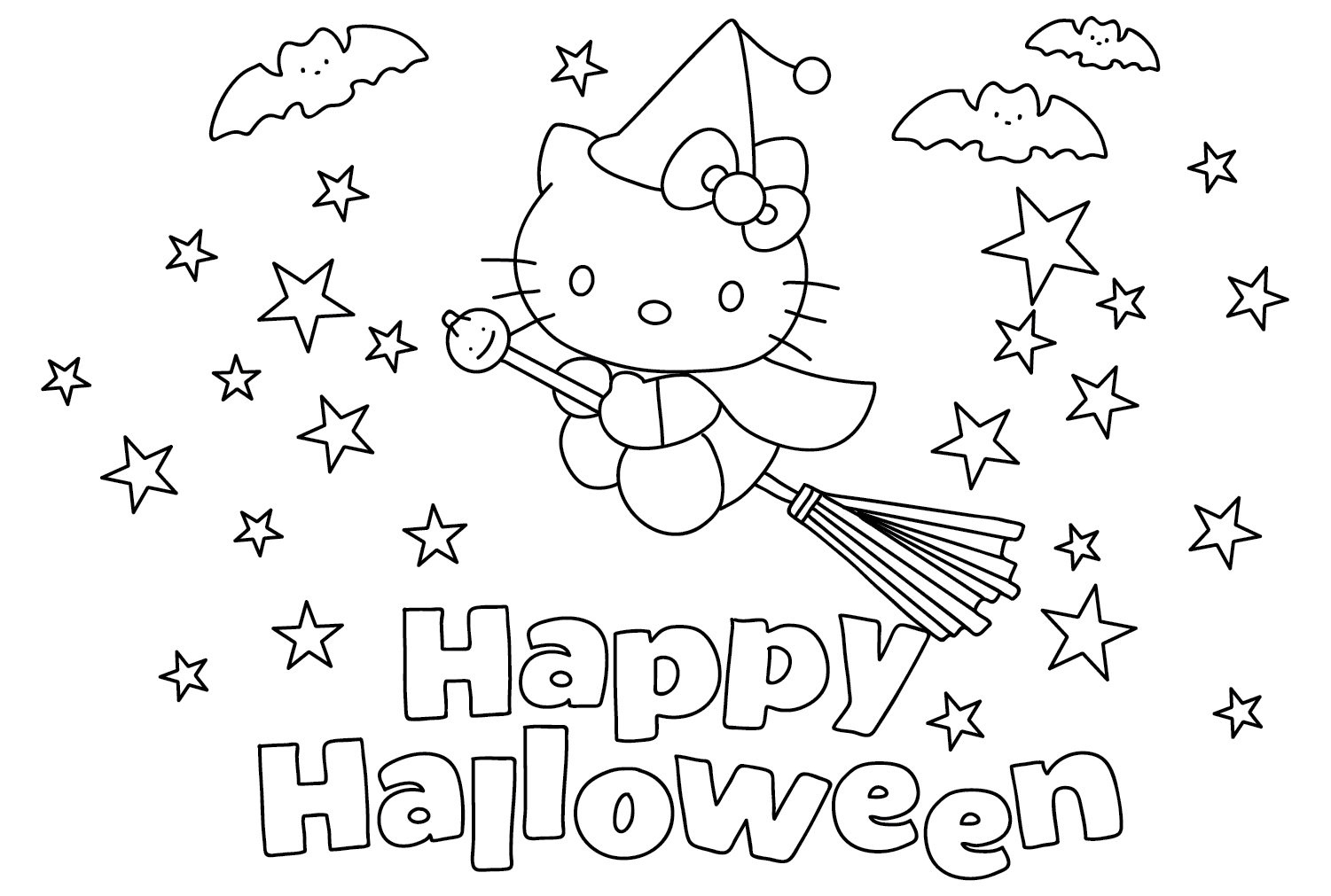 free halloween coloring page