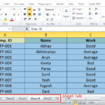 Hiding Worksheet In Excel Javatpoint Worksheets Library