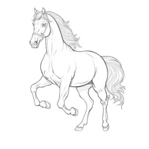 Horse Coloring Pages 20 Free Printable Pictures