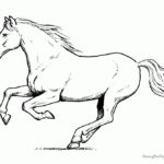 Horses Coloring Pages Coloring Home