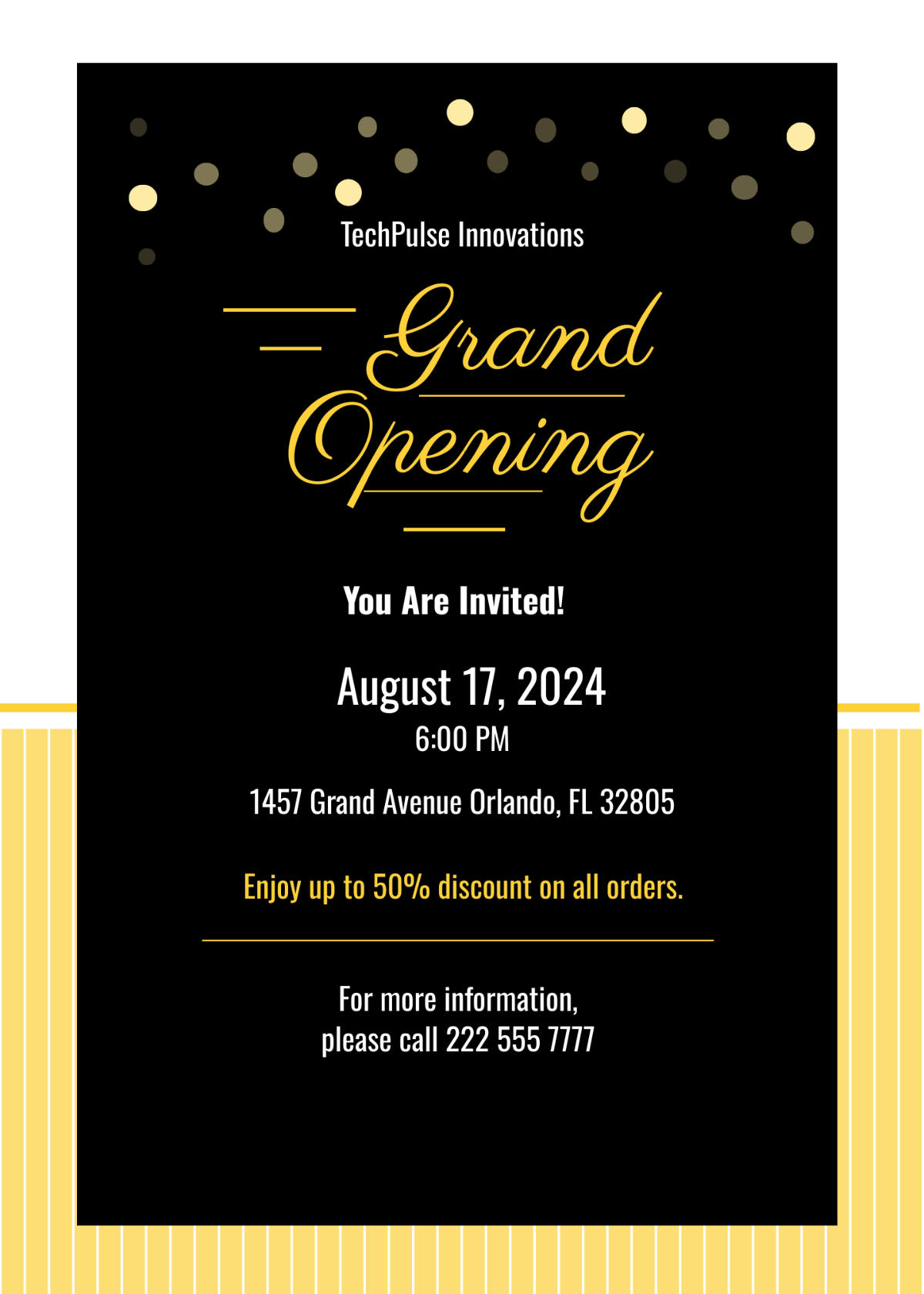 Hospital Opening Invitation Card Template Free Infoupdate