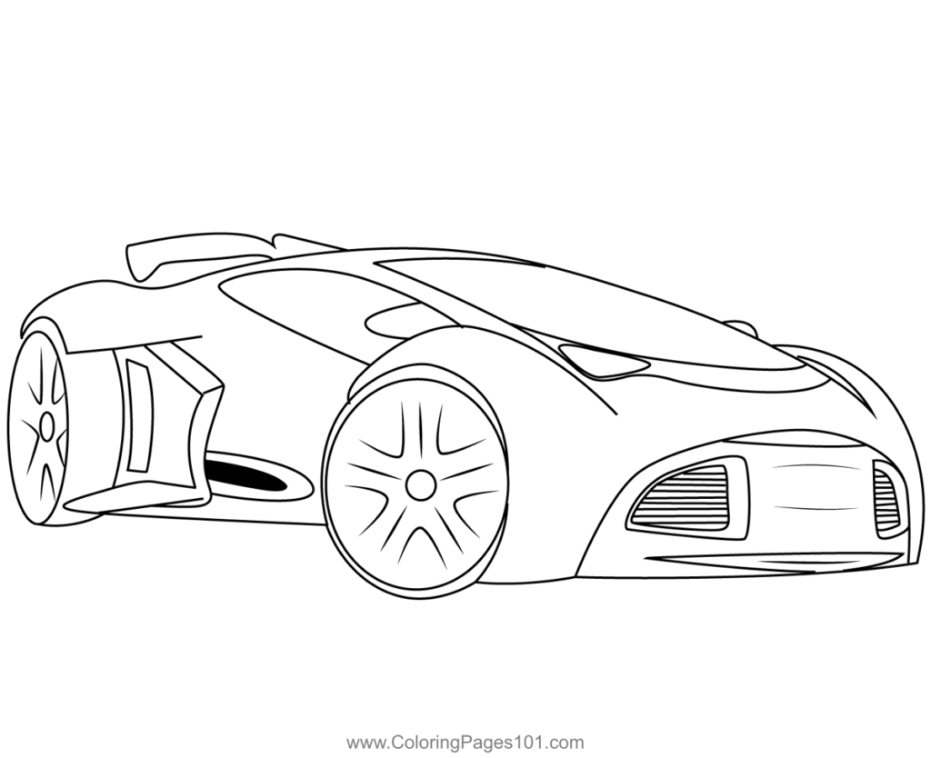 Hot Wheels 8 Coloring Page For Kids Free Hot Wheels Printable