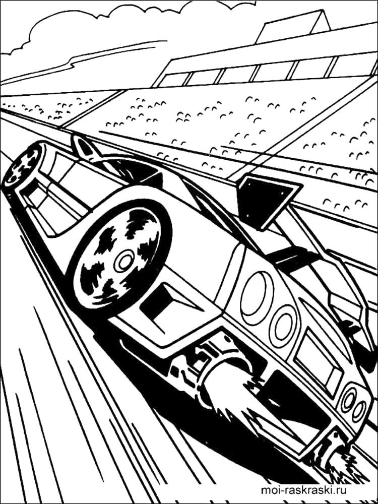 Hot Wheels Coloring Pages