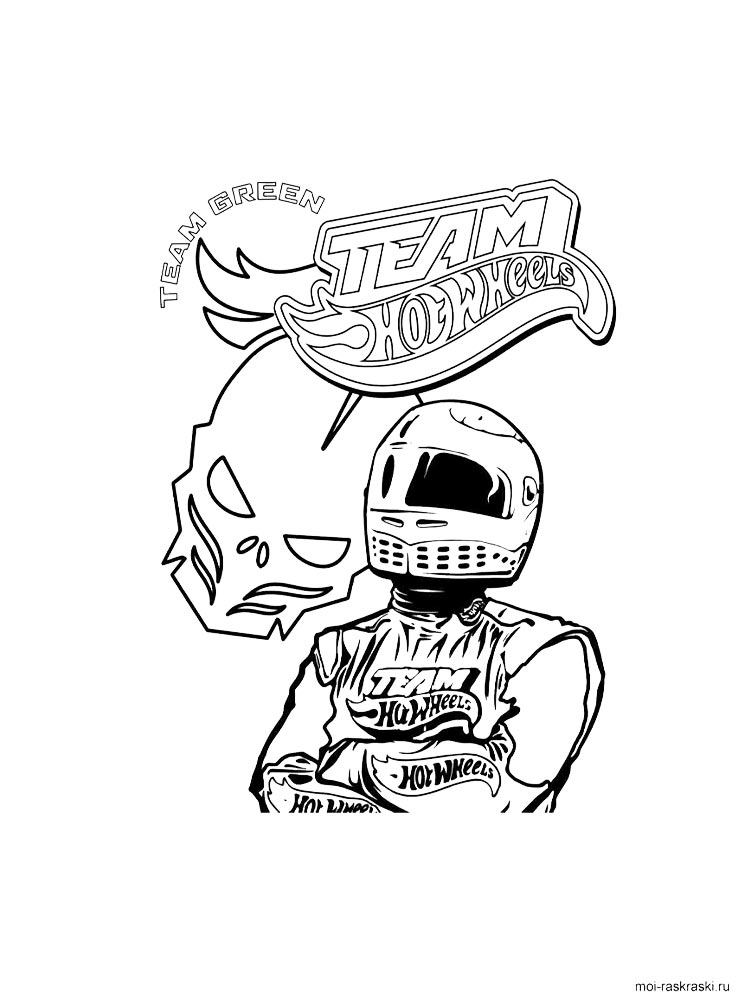 Hot Wheels Coloring Pages