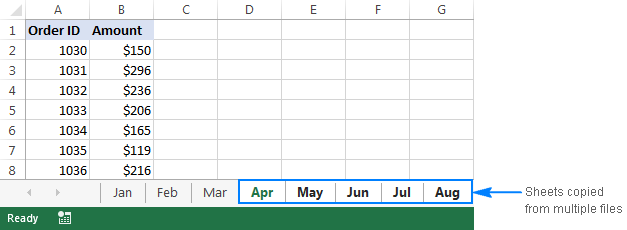 How Do You Bine Multiple Excel Worksheets Into One Worksheets For 