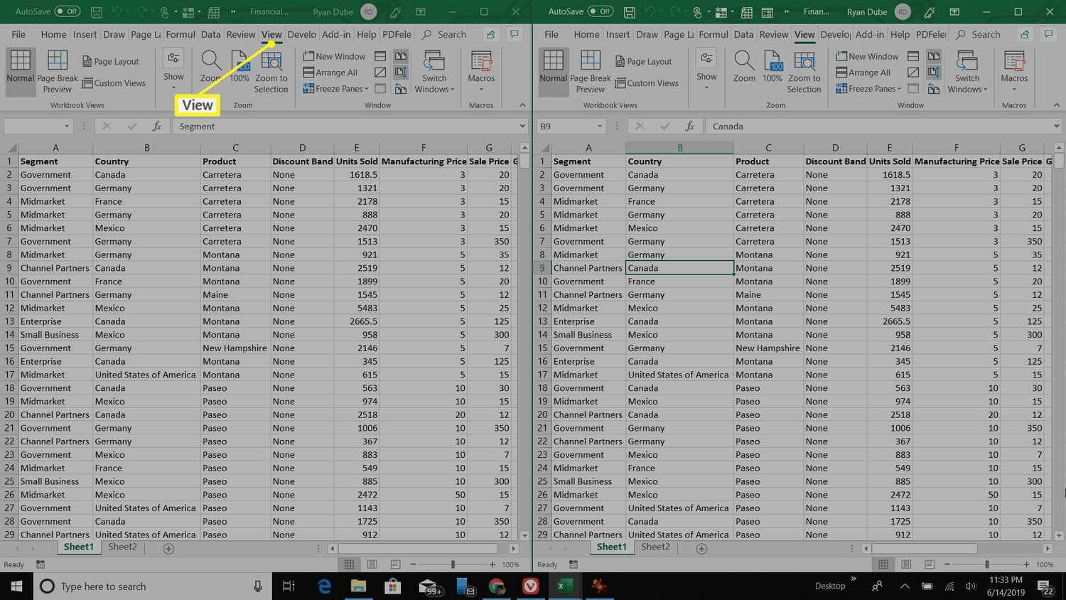 How To Compare Two Excel Files Worksheets Library