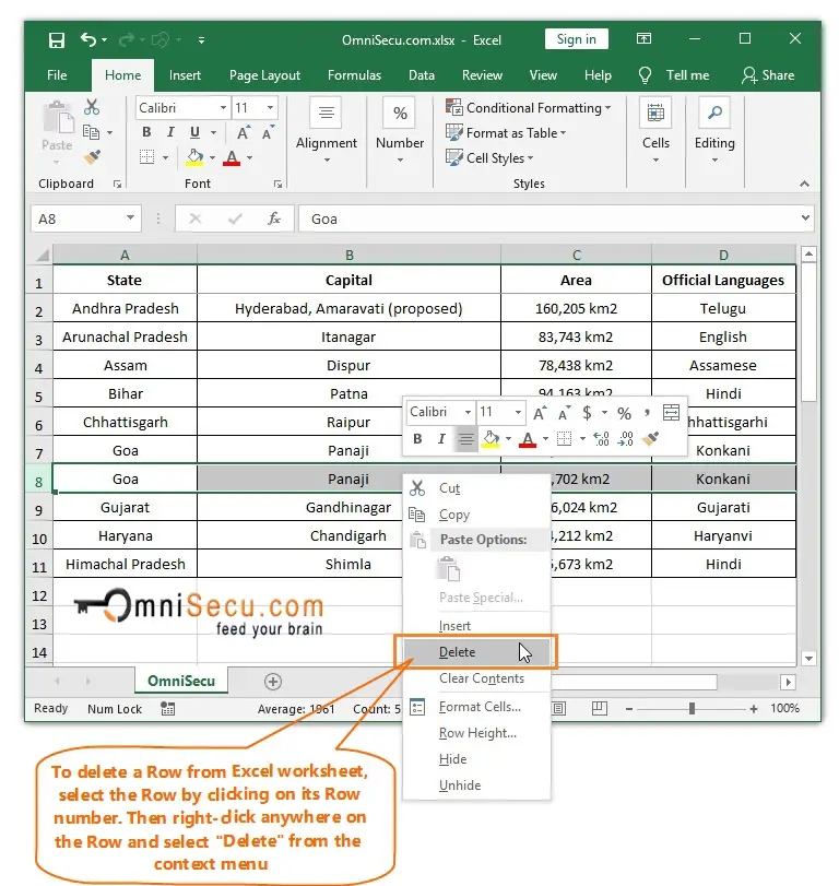 how to delete an excel worksheet