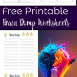 How To Do A Brain Dump Free Printable Brain Dump Worksheet Free