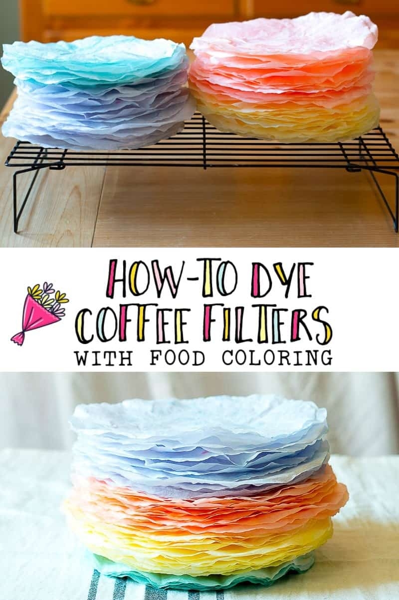 How To Dye Paper With Food Coloring Tobanga Colors