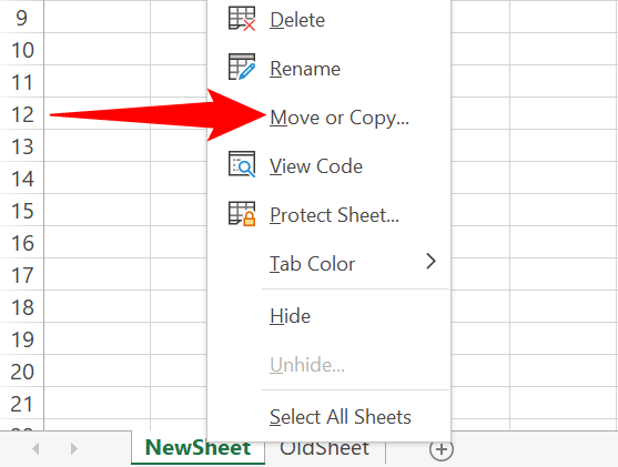 How To Easily Move Or Copy A Worksheet In Microsoft Excel Worksheets 