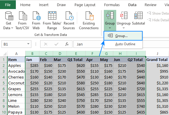 How To Excel Group Sheets MyExcelOnline Worksheets Library