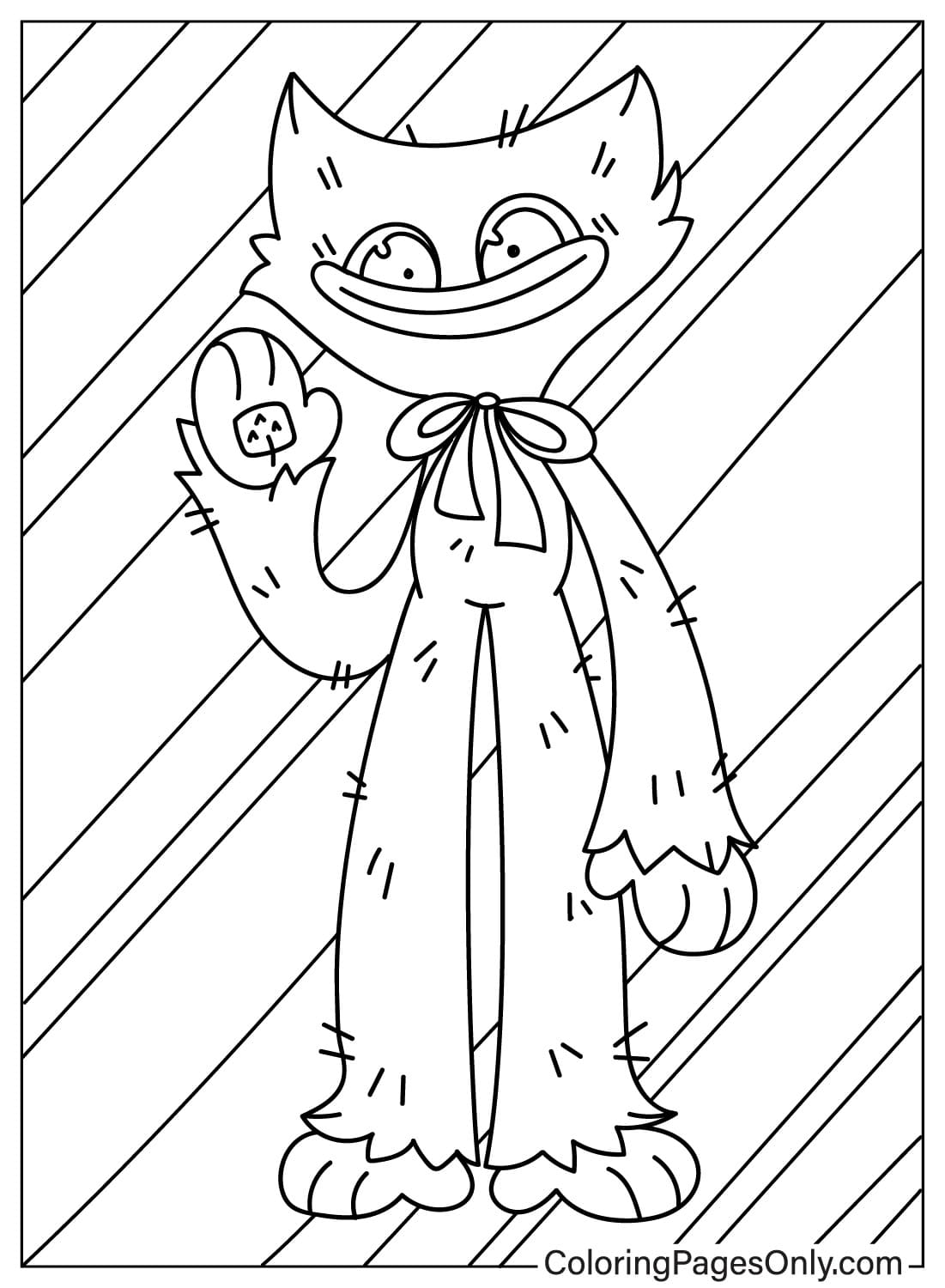 Huggy Wuggy Coloring Pages