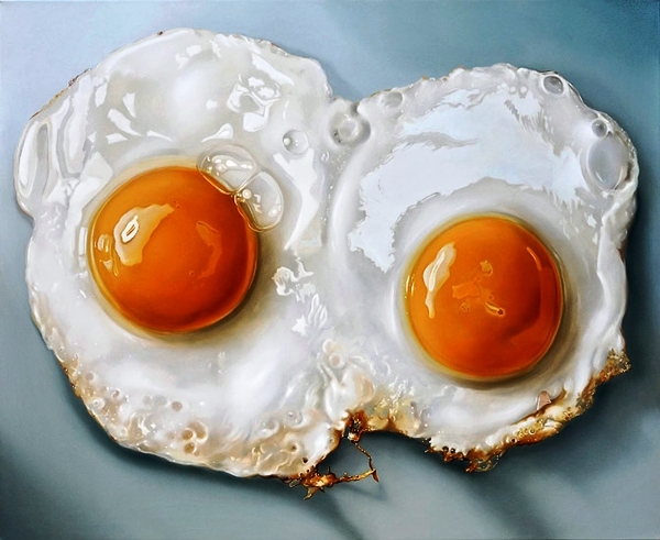 Hyper Realistic Food Painting By Tjalf Sparnaay Ideas Art And 