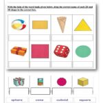 Identify 2D And 3D Shapes Worksheet Live Worksheets Worksheets Library