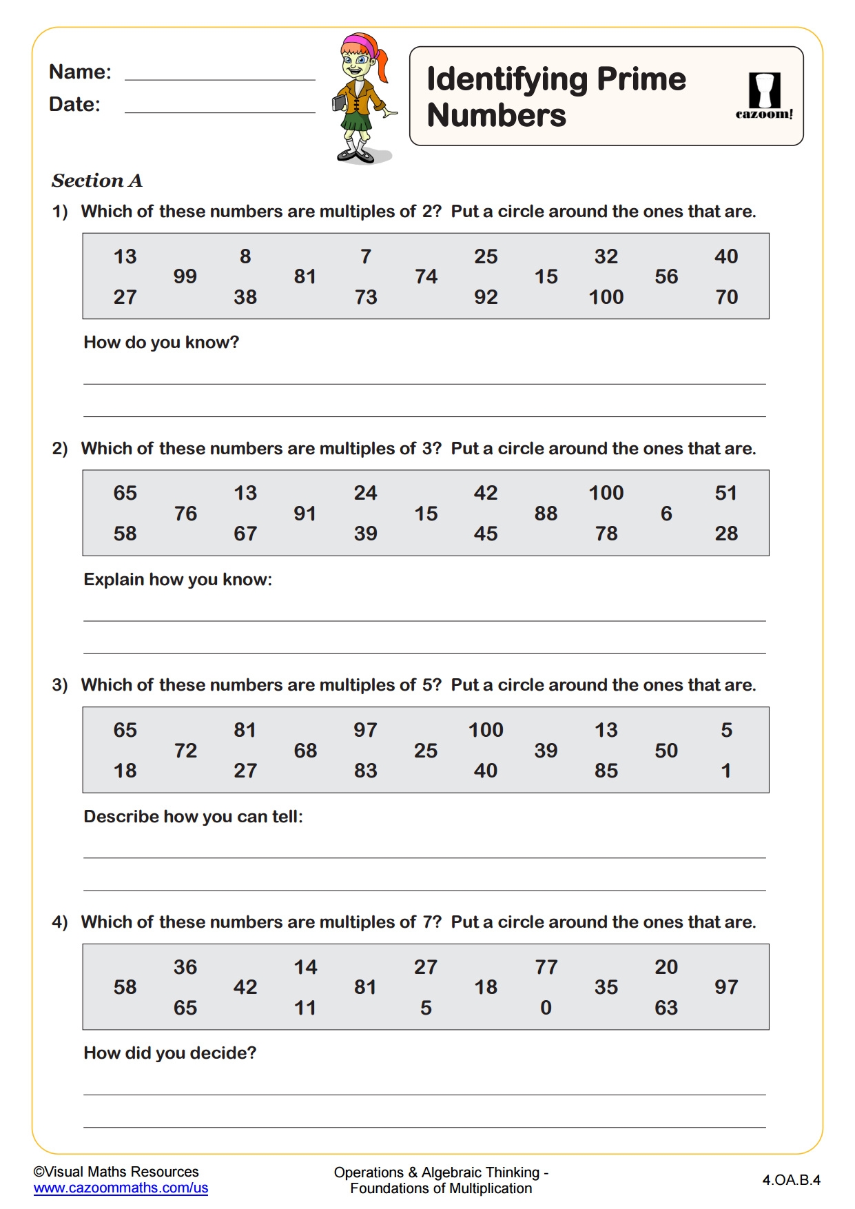 prime composite numbers worksheet