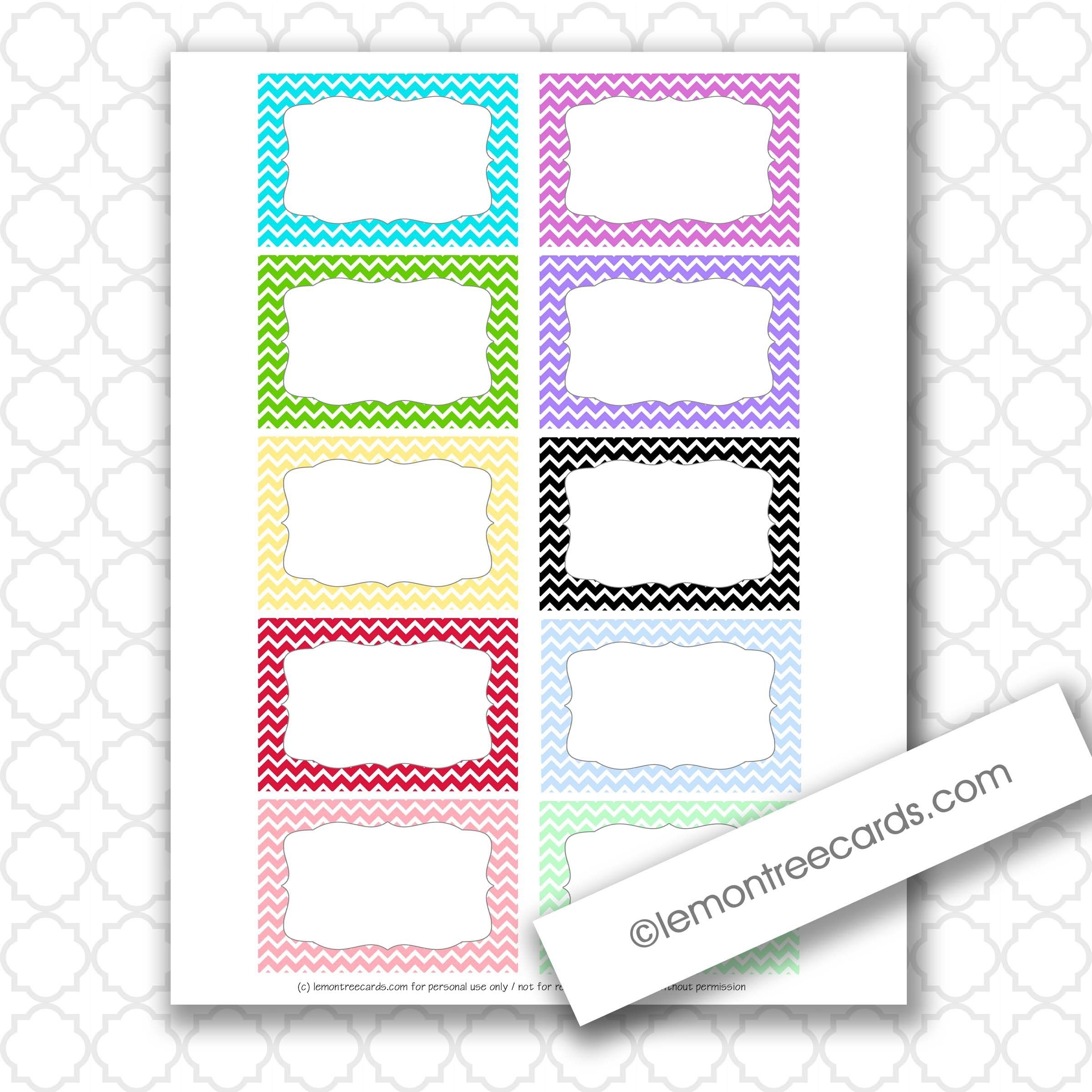 Image Result For Cute Free Index Card Template Organization Free 