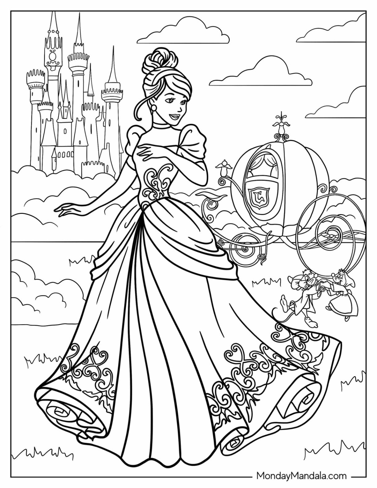Images Of Disney Princess Coloring Pages Infoupdate