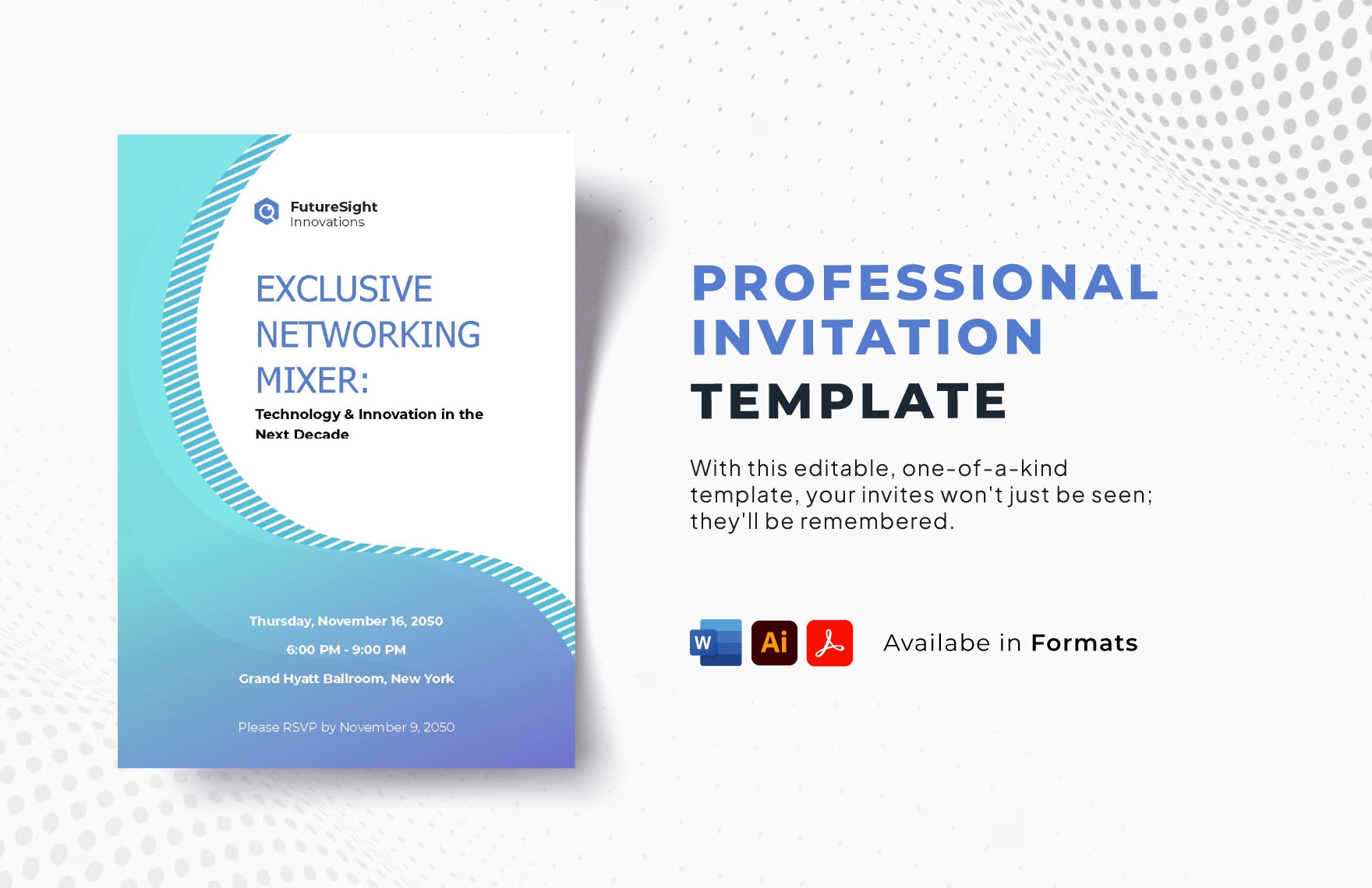 invitation template digital