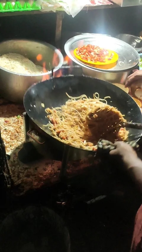 Indian Food Cooking Stock Video Footage Royalty Free Indian Food
