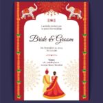 Indian Wedding Invitation Card Design Template Infoupdate
