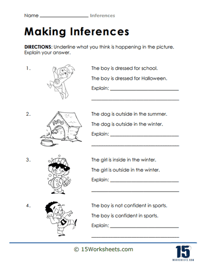 Inferences Worksheets 15 Worksheets Worksheets Library