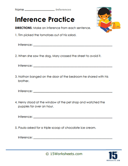 Inferences Worksheets 15 Worksheets Worksheets Library