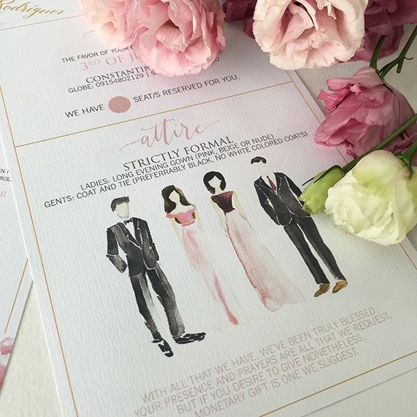 Invitation Dress Code Wording Samples Printable Calendars AT A GLANCE
